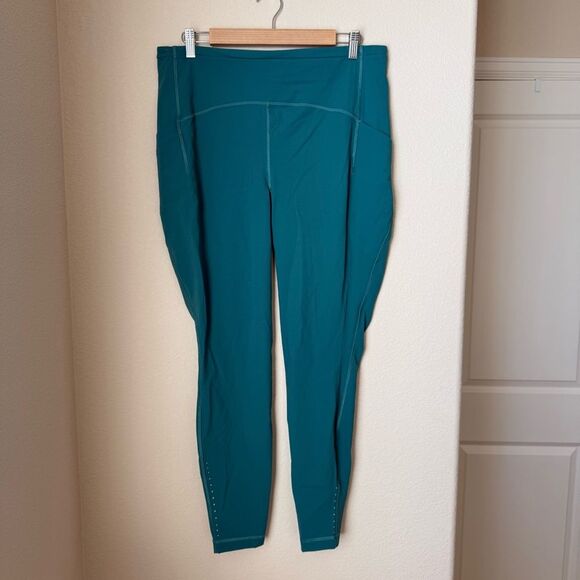 Lululemon Swift Speed High-Rise Tight 28" Teal Lagoon Size 14 - Picture 2 of 4